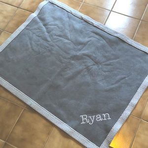 Baby boy personalized fleece blanket - Ryan